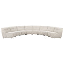 Charlotte  Upholstered Modular Sectional Sofa Ivory