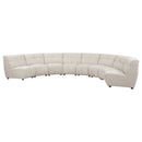 Charlotte  Upholstered Modular Sectional Sofa Ivory