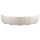 Charlotte  Upholstered Modular Sectional Sofa Ivory