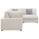 Serene  Upholstered Modular Sectional Sofa Beige