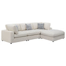 Serene  Upholstered Modular Sectional Sofa Beige