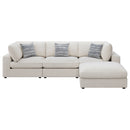 Serene  Upholstered Modular Sectional Sofa Beige