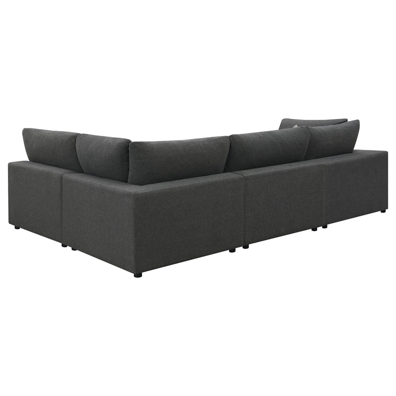 Serene  Upholstered Modular Sectional Sofa Beige