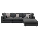 Serene  Upholstered Modular Sectional Sofa Beige