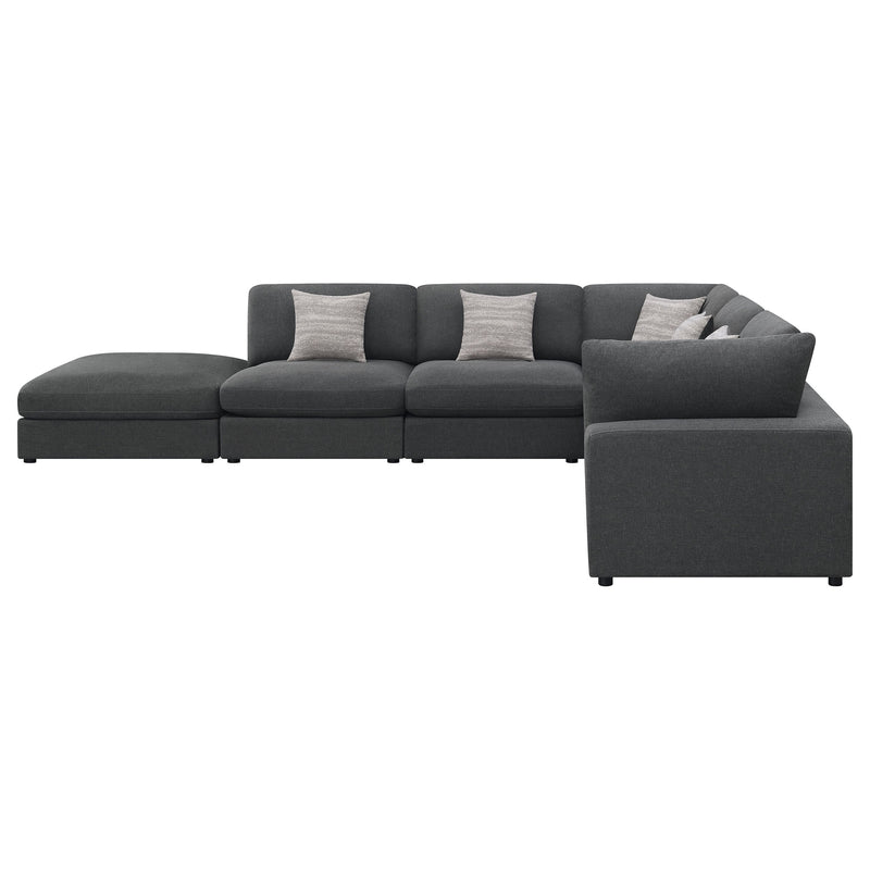 Serene  Upholstered Modular Sectional Sofa Beige