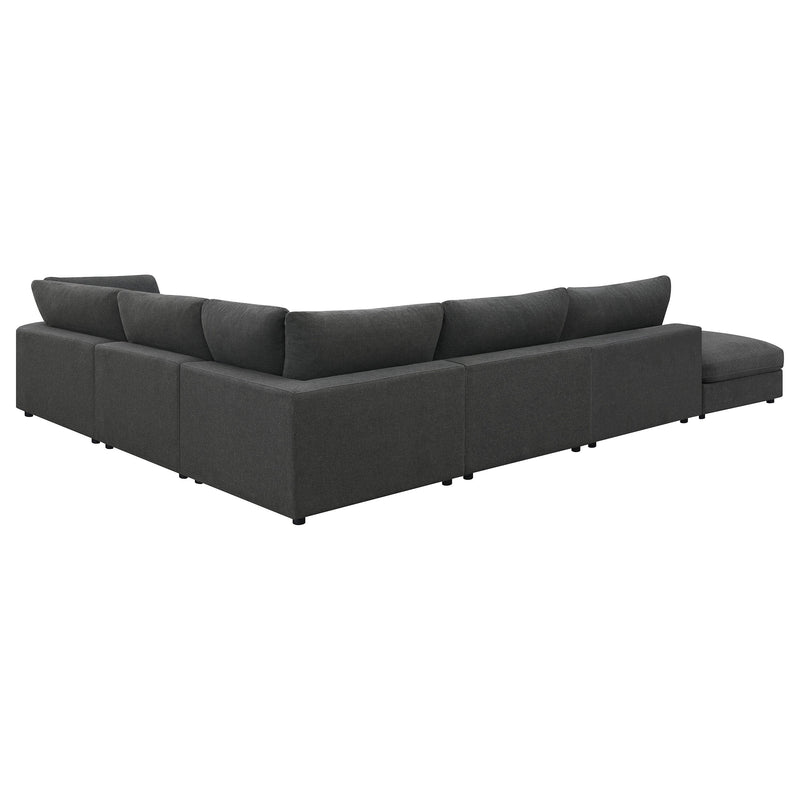 Serene  Upholstered Modular Sectional Sofa Beige