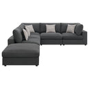 Serene  Upholstered Modular Sectional Sofa Beige