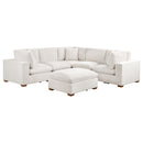Lakeview  Upholstered Modular Sectional Chocolate