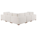 Lakeview  Upholstered Modular Sectional Chocolate