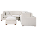 Lakeview  Upholstered Modular Sectional Chocolate