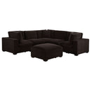 Lakeview  Upholstered Modular Sectional Chocolate