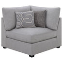 Cambria  Upholstered Modular Sectional Sofa Grey