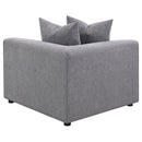 Jennifer Upholstered Corner Chair