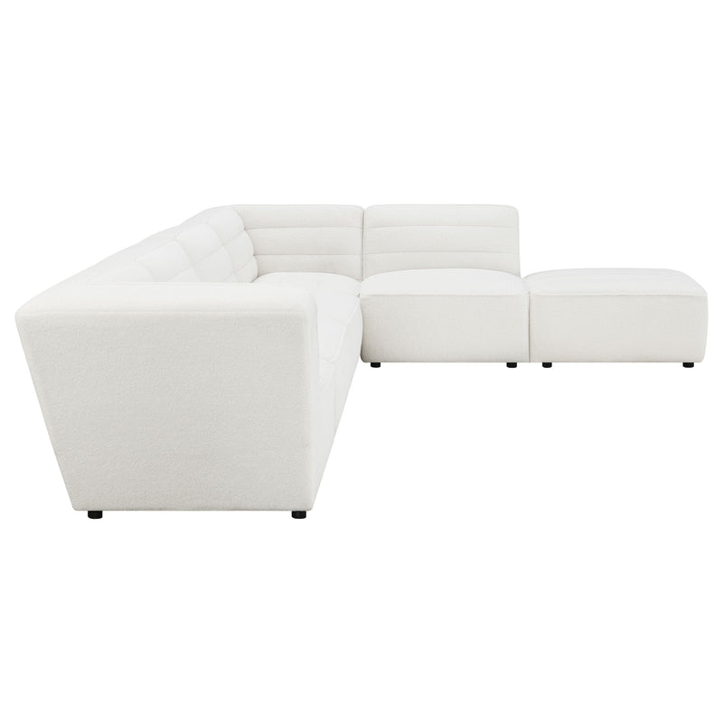 Sunny  Upholstered Modular Sectional Sofa Charcoal