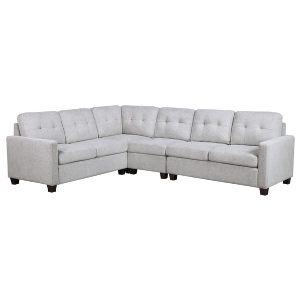 Georgina  Upholstered Modular Sectional Sofa Beige