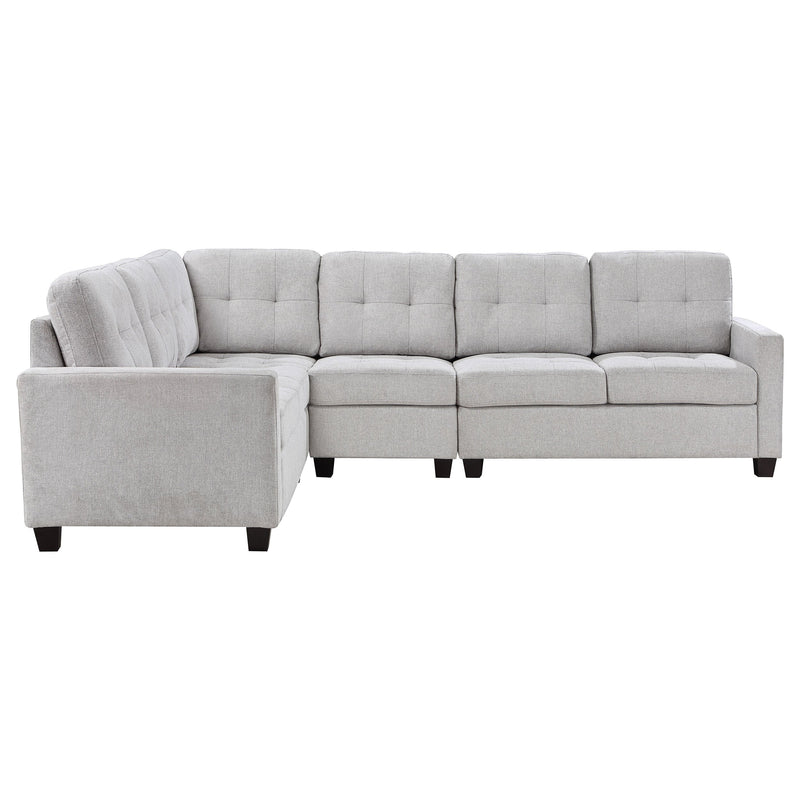 Georgina  Upholstered Modular Sectional Sofa Beige