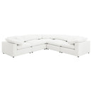 Raleigh  Boucle Upholstered Modular Sectional Grey