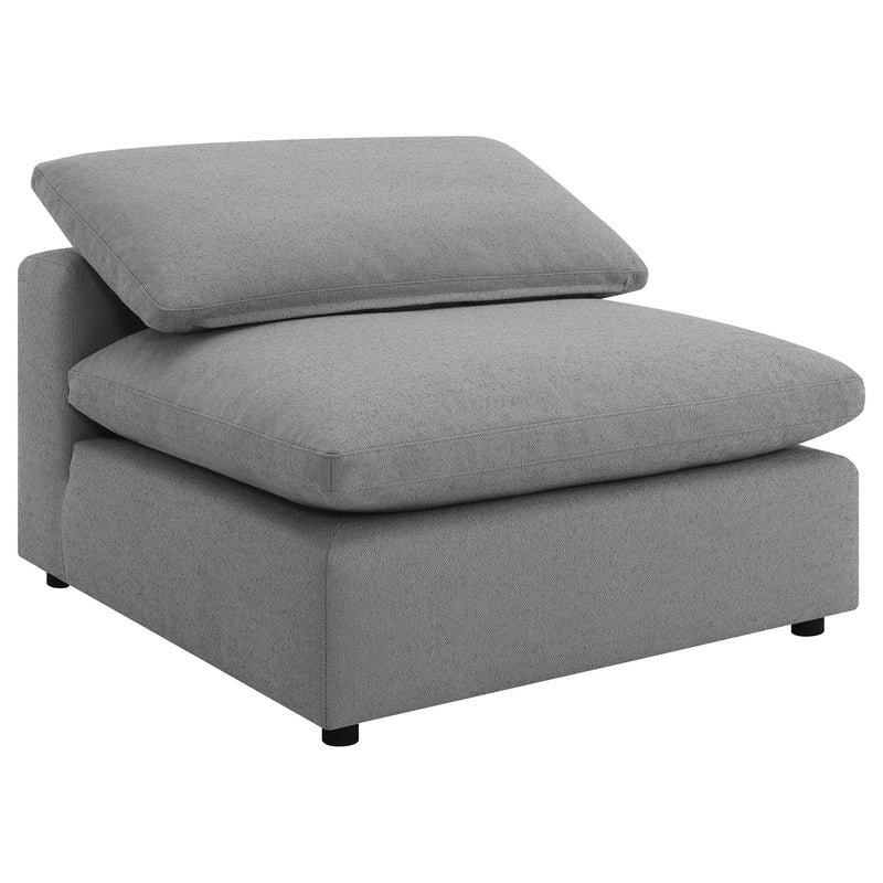 Raleigh  Boucle Upholstered Modular Sectional Grey