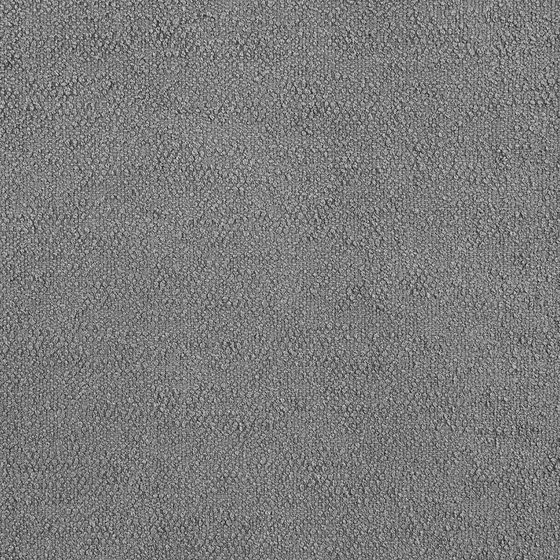 Raleigh Boucle Upholstered Ottoman Grey