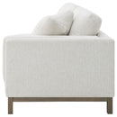 Geneva Boucle Upholstered Sectional Chaise Sofa Sand