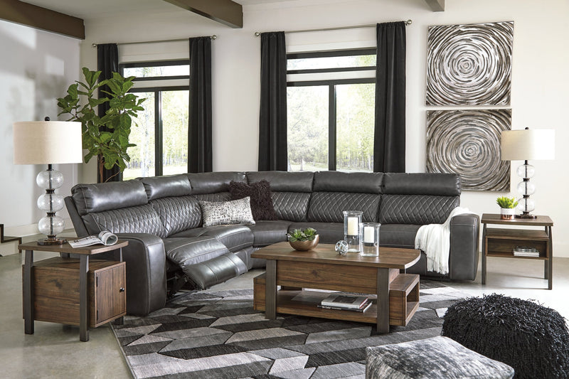 Samperstone 3-Piece Power Reclining Sectional Sofa