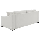 Ashlyn Fabric Upholstered Track Arm Sofa Sand