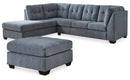 Marleton 2-Piece Sectional with Ottoman