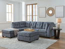 Marleton 2-Piece Sectional with Ottoman