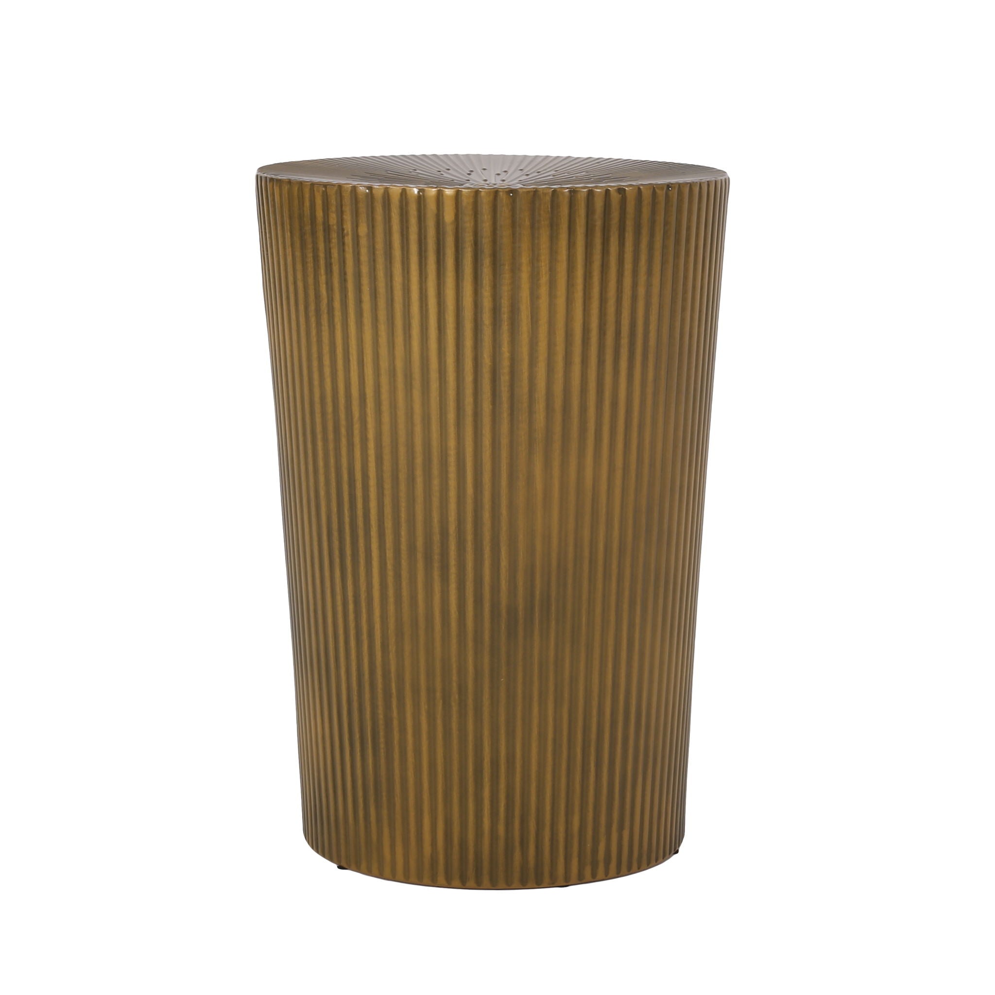 Langseth - Iron Sunburst Side Table Modern Design