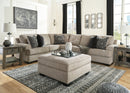 Bovarian Sectional with Ottoman