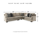 Bovarian Sectional with Ottoman