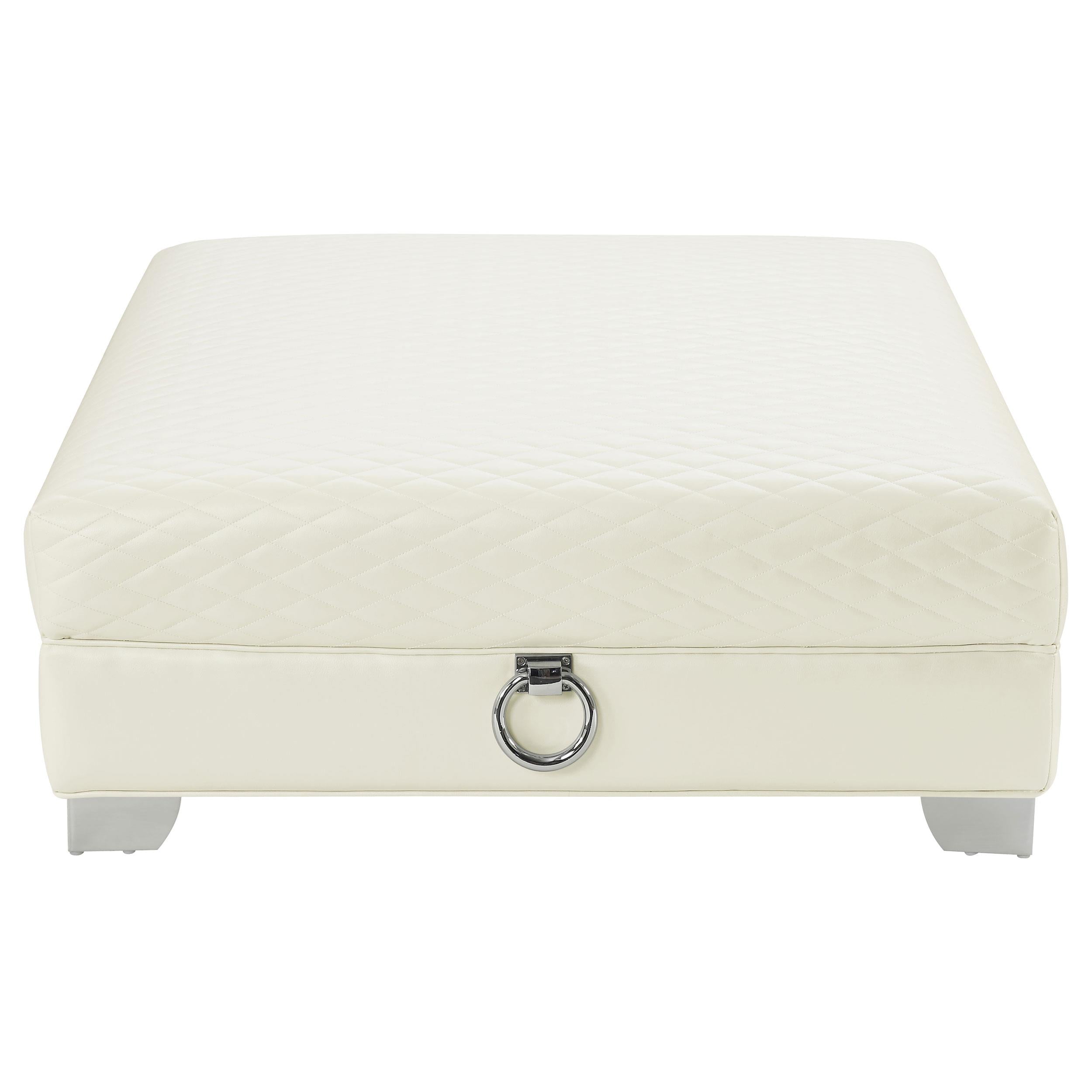 Coaster Furniture Chaviano Leatherette Ottoman 505394 IMAGE 2