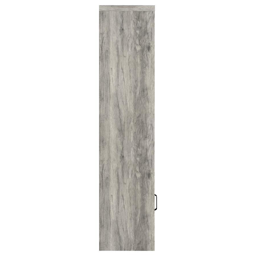 Burke - 3 Piece TV Entertainment Center - Gray Driftwood
