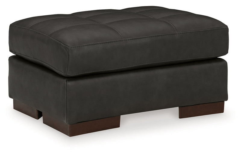 Luigi Chair and Ottoman