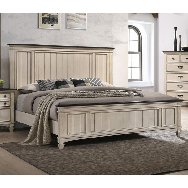 Crown Mark Sawyer Queen Panel Bed B9100-Q-HBFB/B9100-KQ-RAIL IMAGE 1