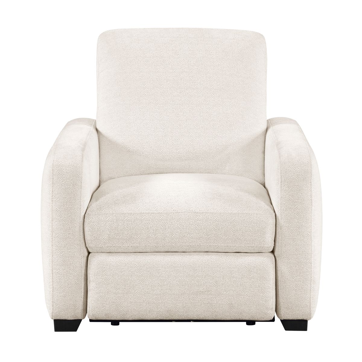 Vera - Power Reclining Chair With USB Charging Ports - Beige