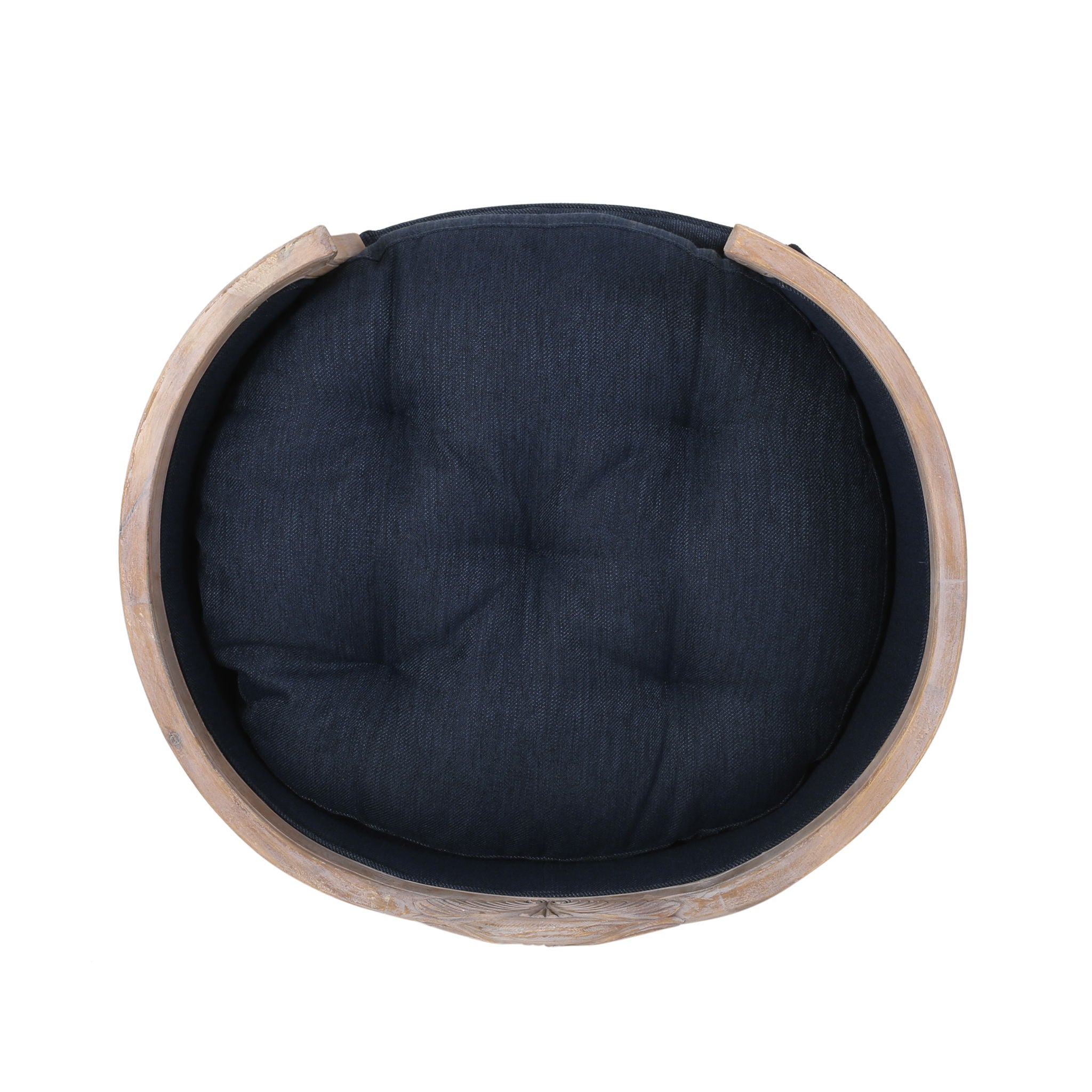 Upholstered Pet Bed, Fabric Dog Bed