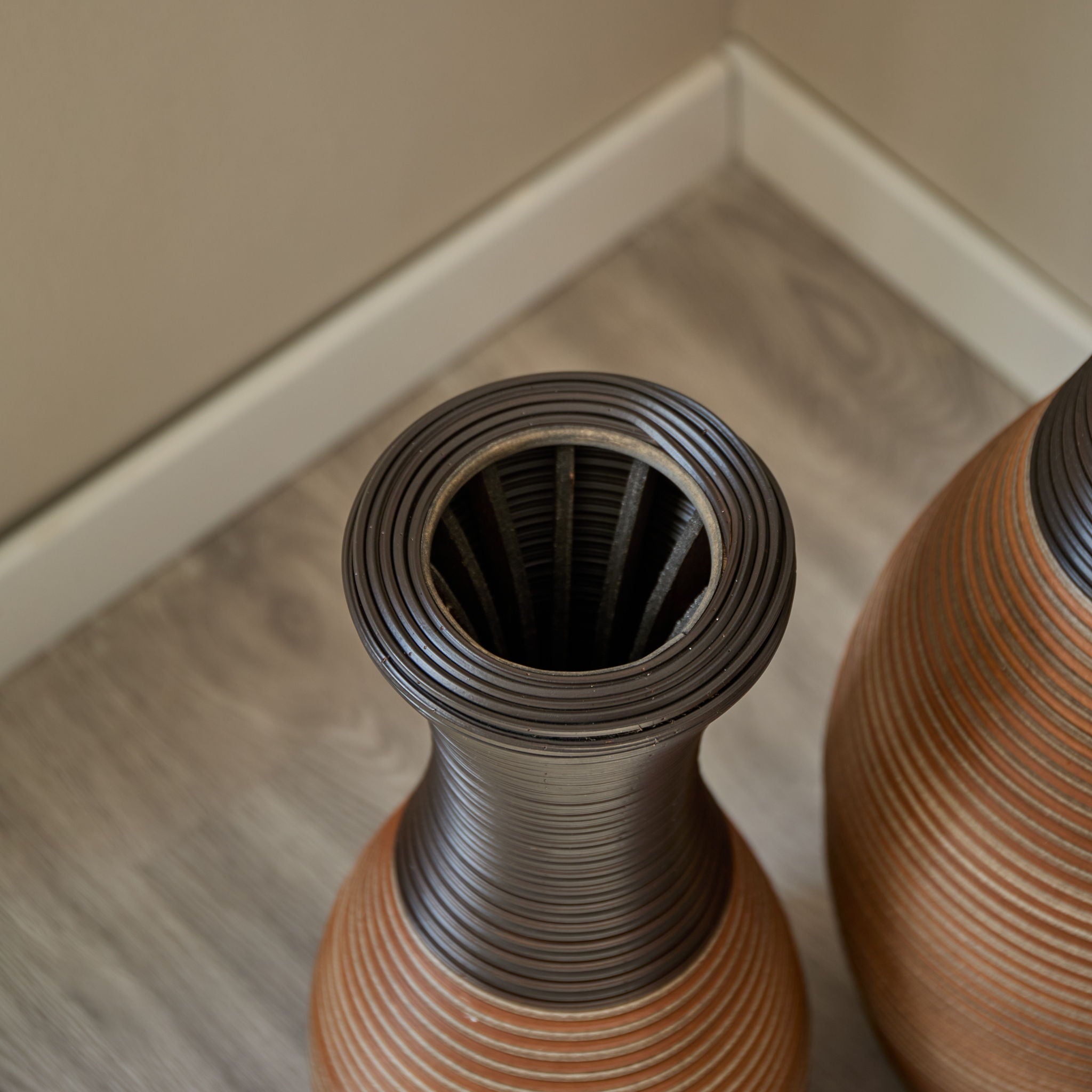 Designer Floor Vases, Large Vases For Home Decor Flooring (Set of 3)