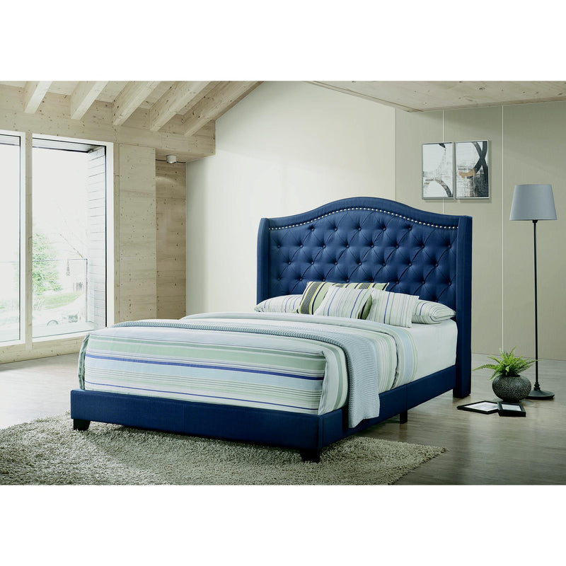 Coaster Furniture Sonoma King Upholstered Platform Bed 310071KE IMAGE 4