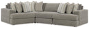 Avaliyah 3-Piece Sectional with Ottoman