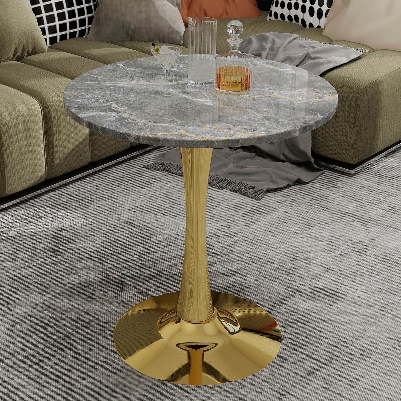 Coffee Table With Round Top