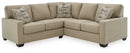 Lucina 2-Piece Sectional with Ottoman
