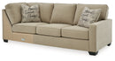 Lucina 2-Piece Sectional with Ottoman