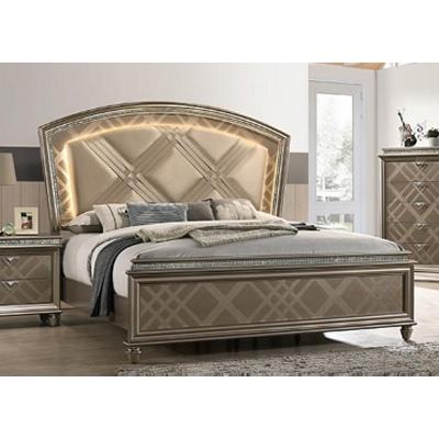 Crown Mark Cristal King Panel Bed B7800-K-HB/B7800-K-FB/B7800-KQ-RAIL IMAGE 1