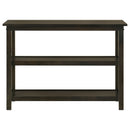 Rachelle 2-shelf Wood Entryway Console Table Deep Merlot