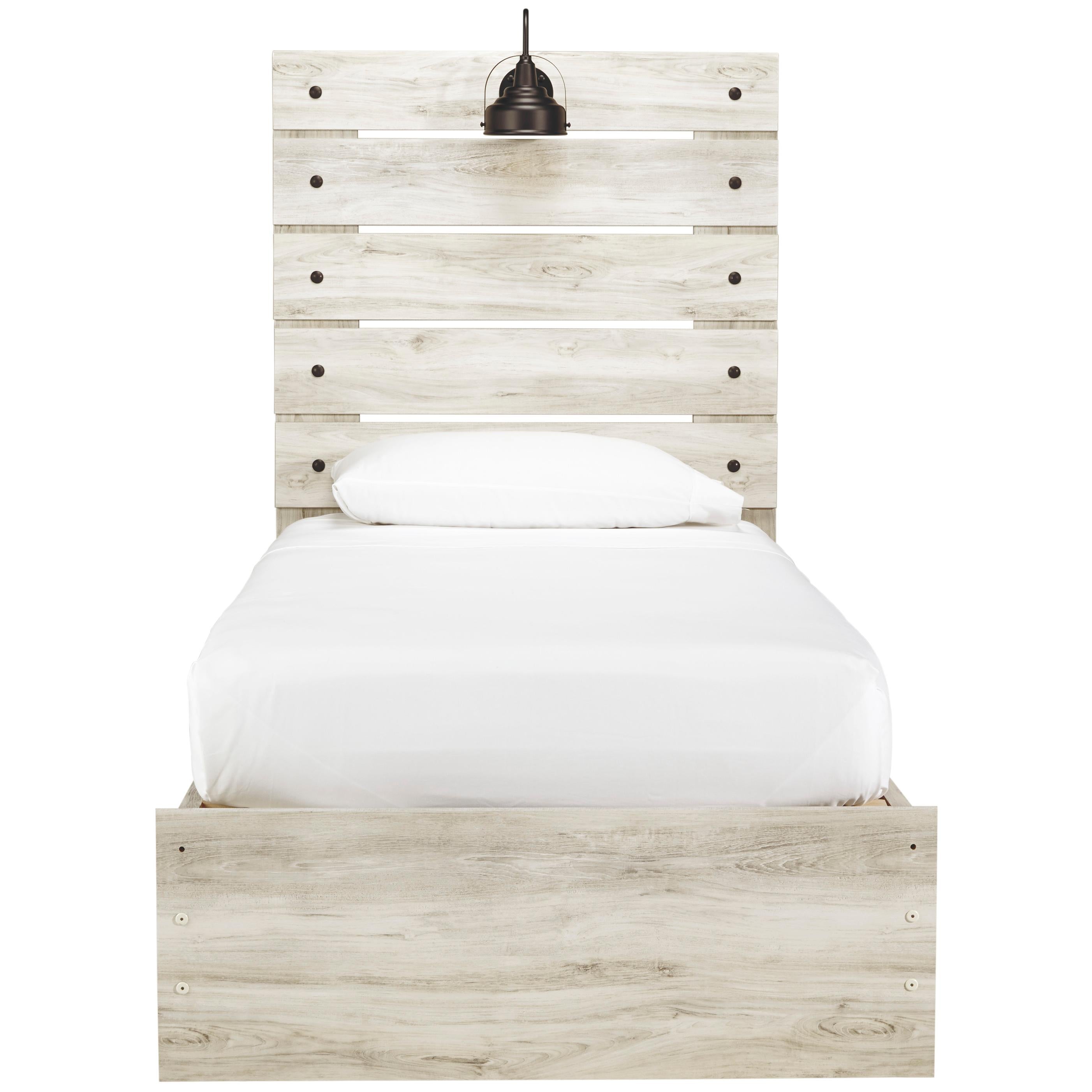 Signature Design by Ashley Cambeck B192B13 Twin Panel Bed with 2 Storage Drawers IMAGE 3