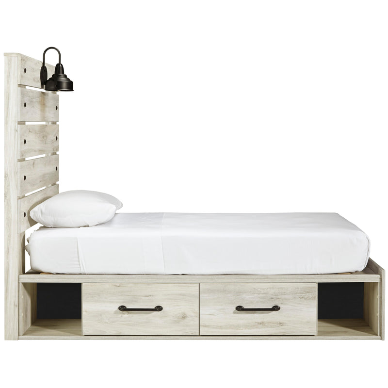 Signature Design by Ashley Cambeck B192B13 Twin Panel Bed with 2 Storage Drawers IMAGE 4