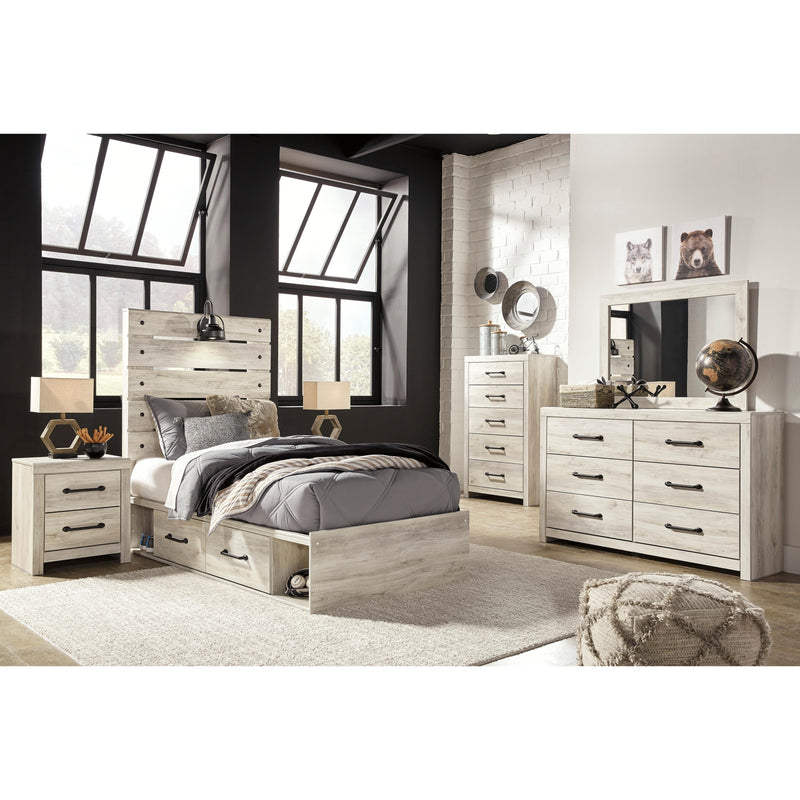 Signature Design by Ashley Cambeck B192B21 Twin Panel Bed with 4 Storage Drawers IMAGE 9