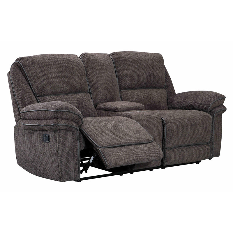 Happy Homes Harper Reclining Fabric Loveseat Harper IMAGE 1