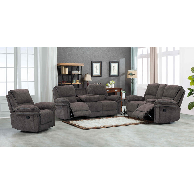 Happy Homes Harper Reclining Fabric Loveseat Harper IMAGE 2